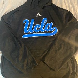 Adidas UCLA hooded long sleeved shirt